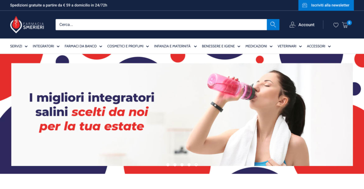 La tua Farmacia locale anche online - Il caso Farmacia Smerieri